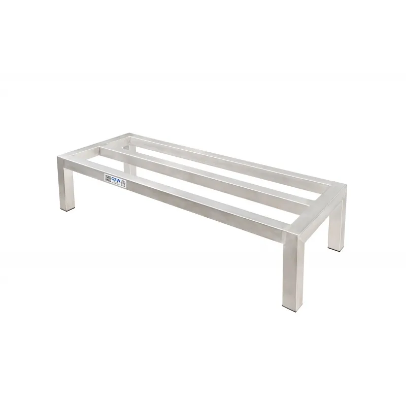 GSW USA RA-3614 Dunnage Rack, 36"L x 14"W x 8"H, Aluminum Tube, 1000 lbs, ETL Certified