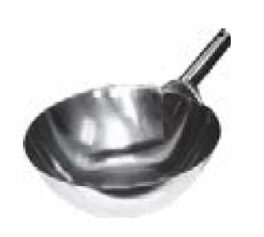 GSW USA WK-14S Chinese Wok Pan, 14" dia. x 4-1/2" depth, Single Handle, Iron