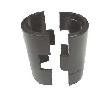 GSW USA WSH-SS Post Clip, Split Sleeve for Wire Shelving Posts, Set of 4, Heavy‑Duty Steel, Black Finish