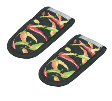 Lodge 2HHMC2 Hot Handle Holder Set, 8" x 3-1/4" x 1-1/16", Cloth, Multi-Color Chili Pepper, 2/Set