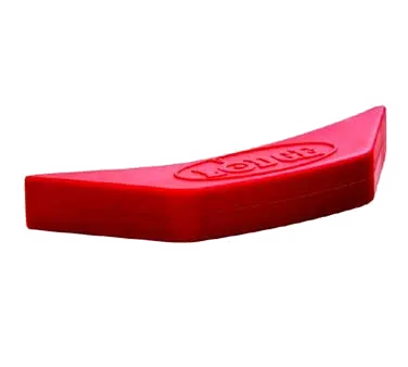 Lodge ASAHH41 Silicone Handle Cover, Red Heat‑Resistant Grip, Up to 450°F, Dishwasher Safe, BPA‑Free