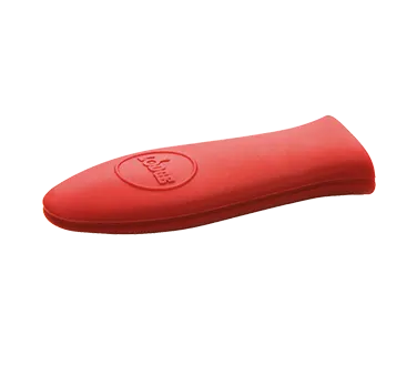 Lodge ASHHM41 Hot Handle Cover, 4" Red Silicone, 450°F Heat Protection, Dishwasher Safe, BPA‑Free