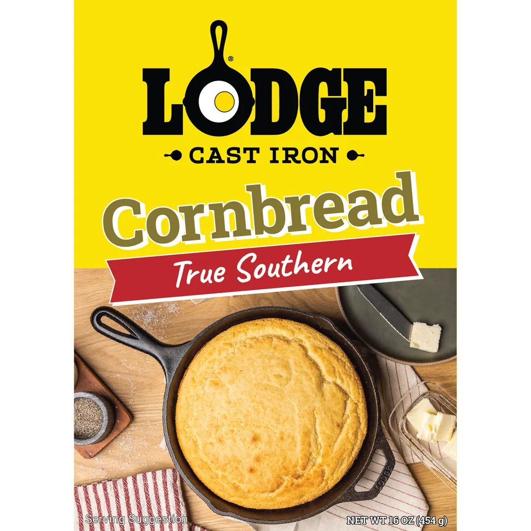 Lodge FCBTS Cornbread Mix – True Southern Recipe, Easy Bake, Perfect for Breakfast or Dinner