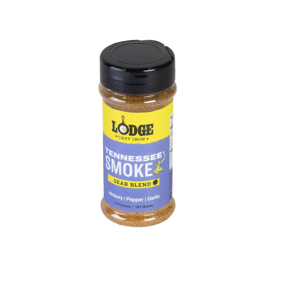 Lodge OW76845 Sear Blend – Tennessee Smoke Seasoning, Spice Mix with Smoky Flavor for Grilling