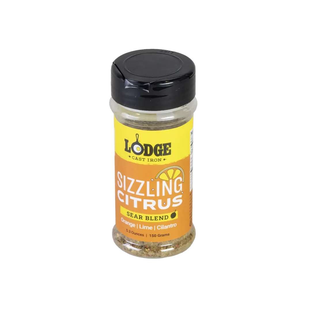 Lodge OW76855 Sear Blend Spice, Sizzling Citrus Flavor, Premium All‑Purpose Seasoning, 2‑Ounce Jar