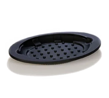 Lodge USO11 Oval Silicone Underliner, 13" x 8-3/4", Heat‑Resistant Up to 600°F, BPA‑Free, USA
