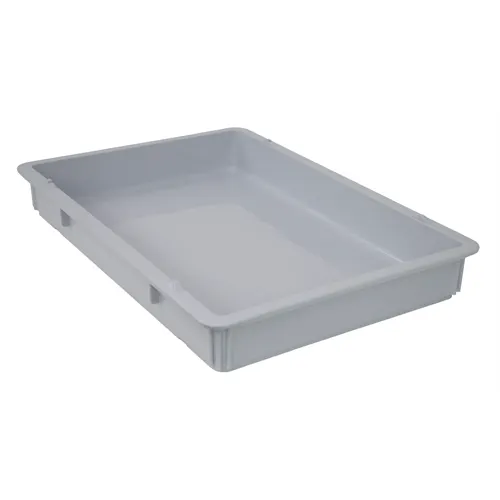 Quantum FSB-PT26183WTCS Pizza Dough Box, 26"L x 18"W x 6-3/8"H, Polypropylene Dishwasher Safe - 36/Case