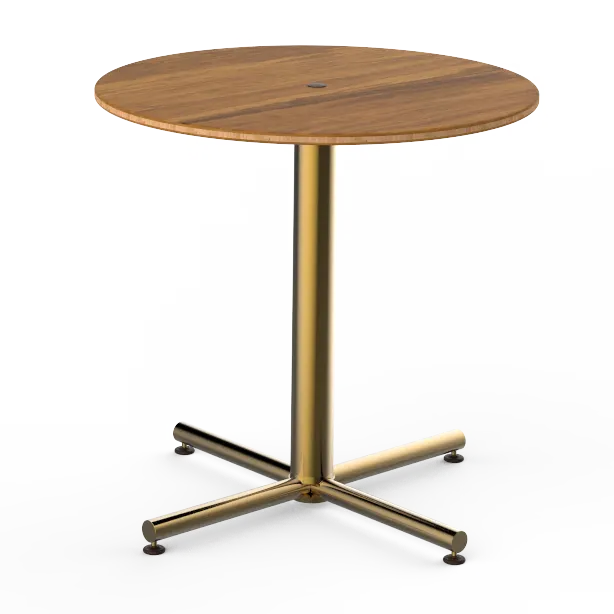 Steelite MGCPRR01BBXX Round Bistro Table, 30.0" x 29.0", Polo & Mogogo, Mixed Materials, 1 per Case