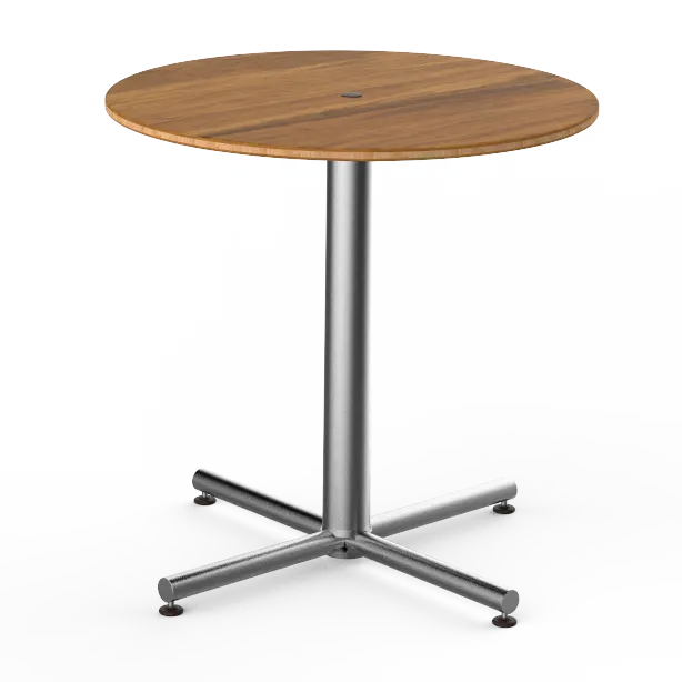 Steelite MGCPRR01BSXX Round Bistro Table, 30.0" x 29.0", Polo Finish, Mixed Materials, 1 per Case (Minimum Case Quantity)