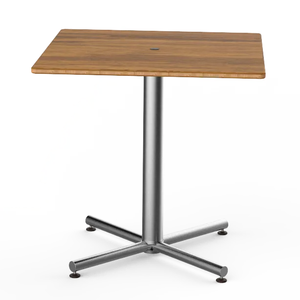 Steelite MGCPRS01BSXX Square Bistro Table, 30.0" x 30.0" x 29.0", Polo, Mixed Materials, Sold per Case