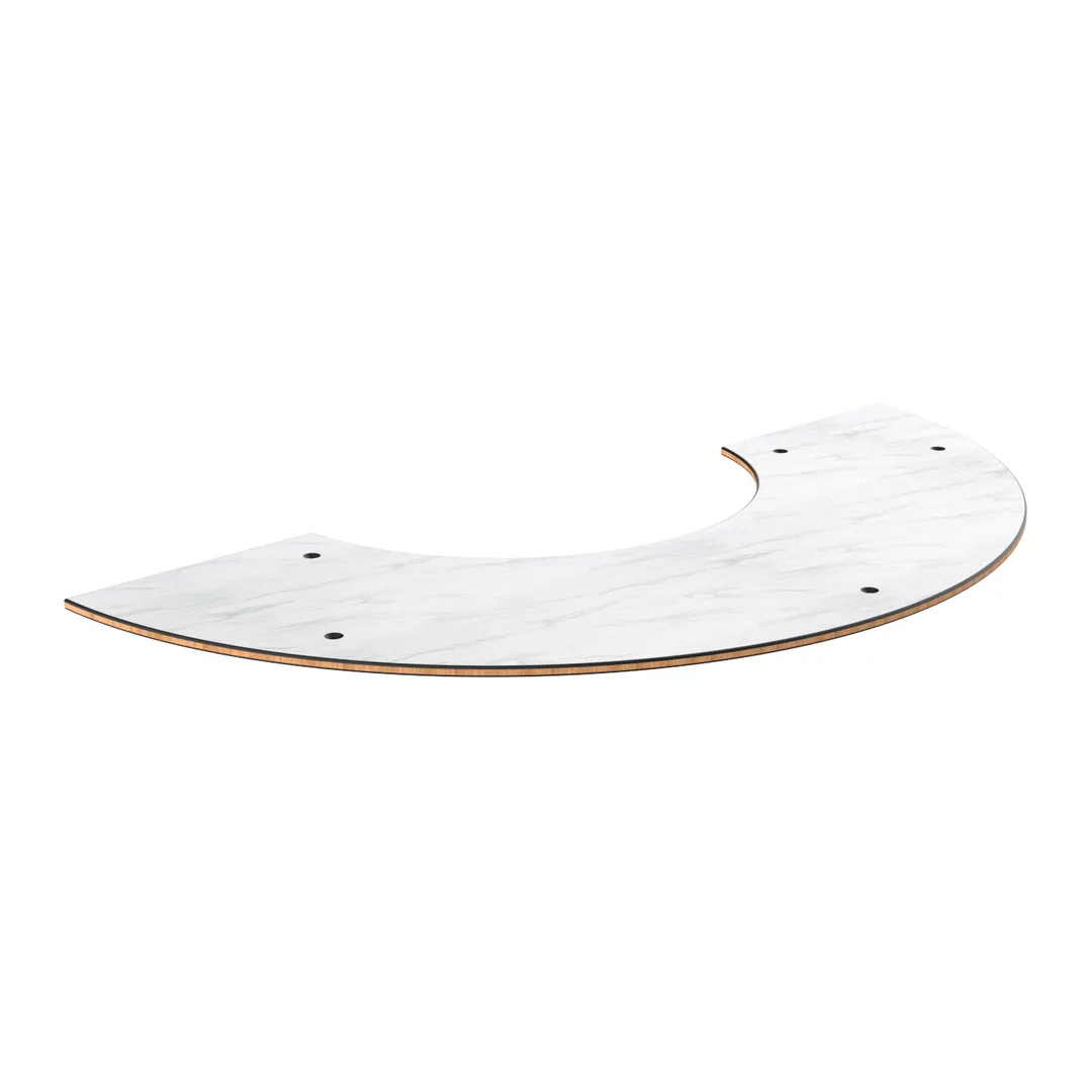 Steelite MGSCTBWC0101 1 X BHP LARGE ROUND TOP FOR MODULAR CREATIVE CURVE