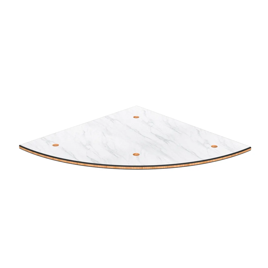 Steelite MGSCTPWC0401 1 X BHP ROUND CORNER PANEL W 4 HOLES MODULAR CLASSI