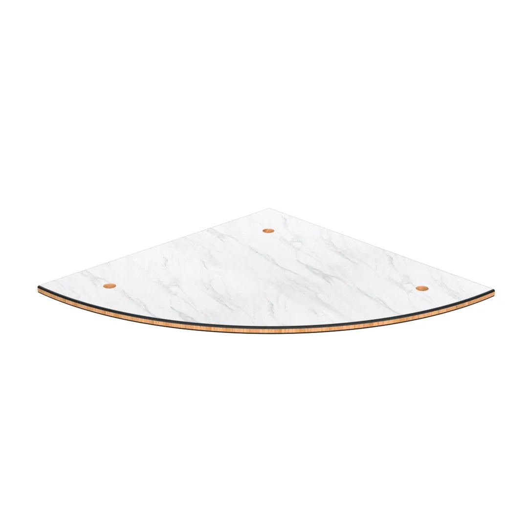 Steelite MGSCTPWC0501 1 X BHP ROUND CORNER PANEL W 3 HOLES MODULAR CLASSI