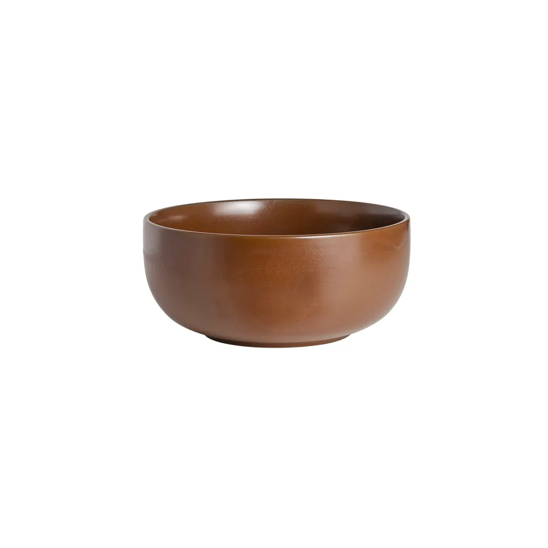 Steelite OG10252017 Tall 1.25-qt Porcelain Mixing Bowl, 6.75" x 3.0", Fire-Ember - 1 Dozen