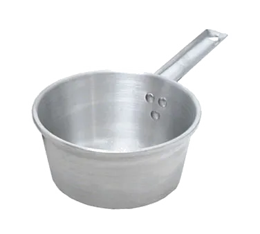 Town 35400/DZ Sauce Pan, 1 Qt 6" Aluminum Body, Steel Handle, Graduations, Beaded Edge - Dozen