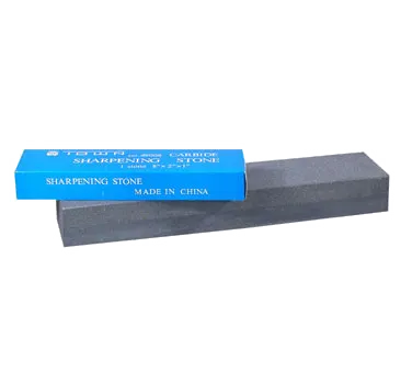 Town 49008/DZ Sharpening Stone, 8" x 2", Double-Sided, Fine/Coarse, Silicon Carbide - 1 Dozen