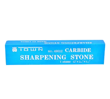 Town 49012 Sharpening Stone, 12" x 2-1/2", Double-Sided, Fine/Coarse, Silicon Carbide
