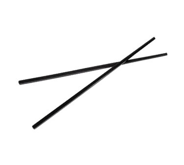Town 51316B/PK - Black Plastic Reusable Chopsticks, 12 Count, 1 Pack, Eco-Friendly