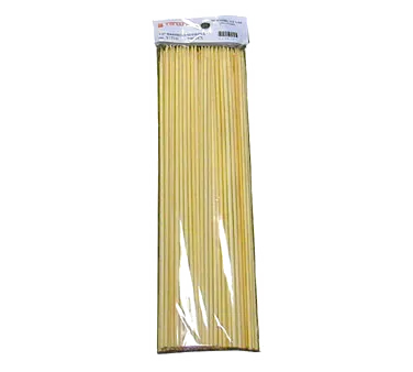 Town 51710/CS - 10" Bamboo Skewers, Natural Wood, 10 Inch Length, Display Pack - Case