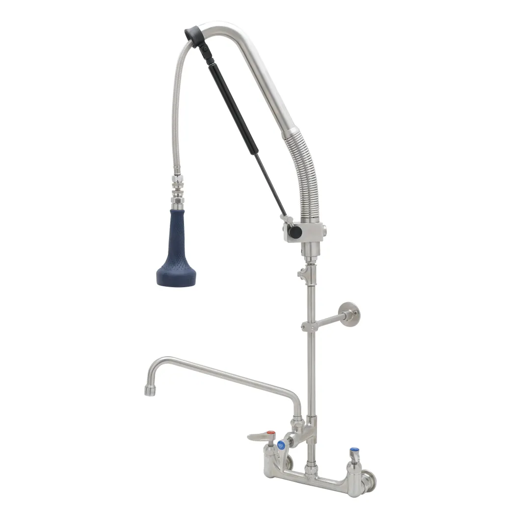 T&S Brass S-0133-12CRB8TP Wall / Splash Mount Faucet
