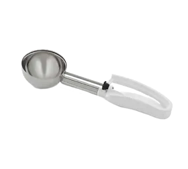 Vollrath 47370 Disher, 4.7 oz Capacity, #6 3" Dia, Stainless Steel Scoop, 7‑7/8" Plastic Handle, NSF