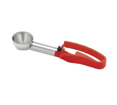 Vollrath 47376 Ice Cream Disher #24, 1.52 oz, 2.04" Scoop, Red 7‑7/8" Plastic Handle, NSF Certified