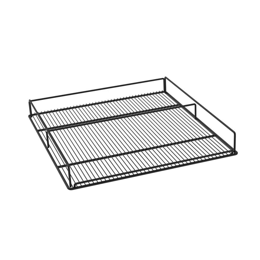 Beverage Air 403-934D-03 Wine Rack, Black Finish, Holds 14 13×3.5in Bottles, 5 Shelves, MMR27 Compatible