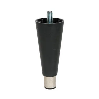 Beverage Air 58B02S002A - 6" Black Table Leg, Compatible with UCR/WTR119A, Heavy-Duty Steel