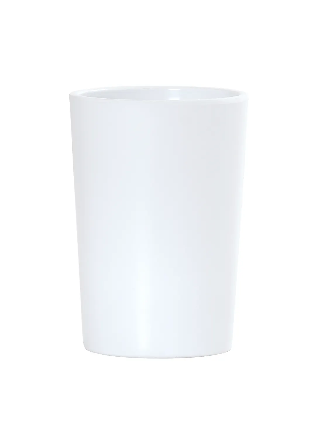 Cal-Mil 24406-4-15 Sophie Jar, 20 oz, 3.75" x 3.75" x 6"H, Matte White Melamine