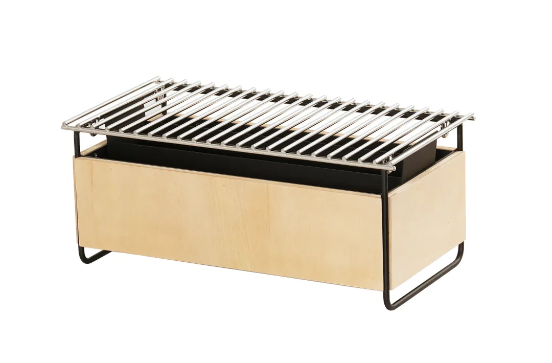 Cal-Mil 25227-93 Logan Chafing Dish, 19.75" x 10" x 7.5" H, Rectangular Wood, Black