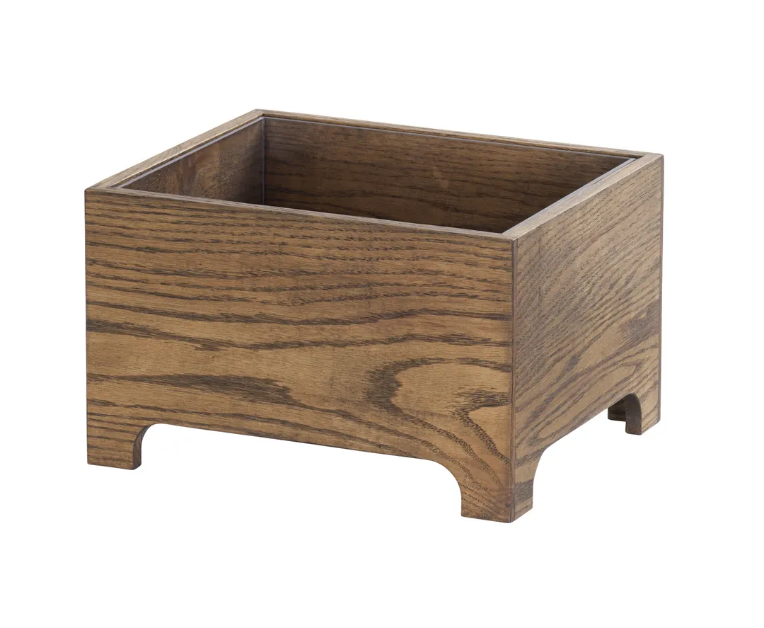 Cal-Mil 27011-10-136 Melrose Ice Housing, 11" x 13.25" x 8.25" H, Wood, Chocolate Brown