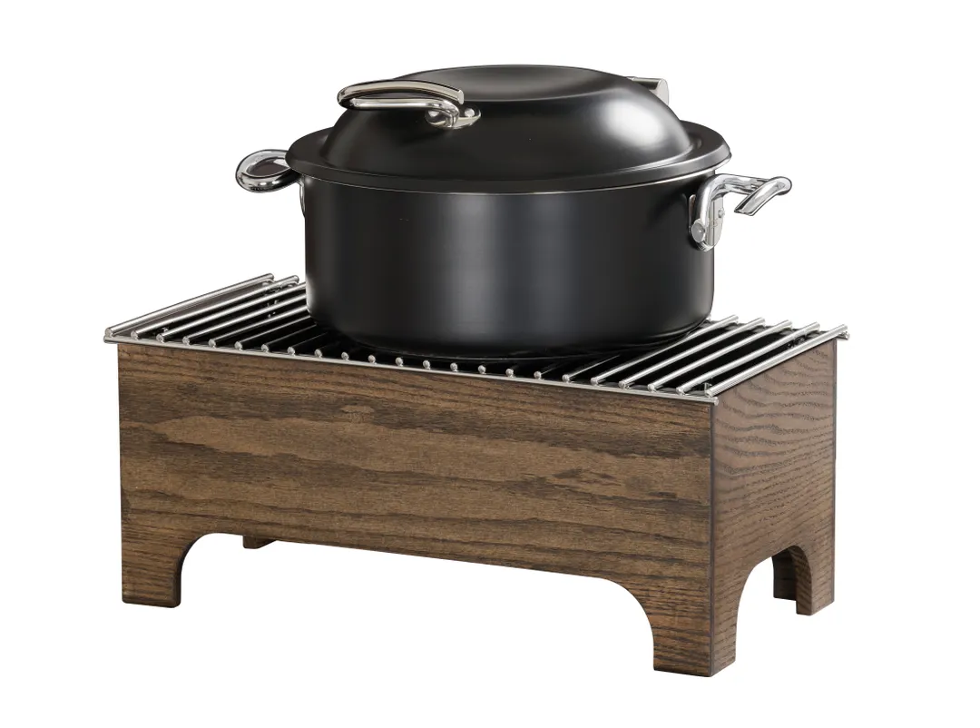 Cal-Mil 27012-136 Chafing Dish, 9.25" x 19.25" x 8.25" H, Chocolate Brown Rectangular, Melrose Chafer