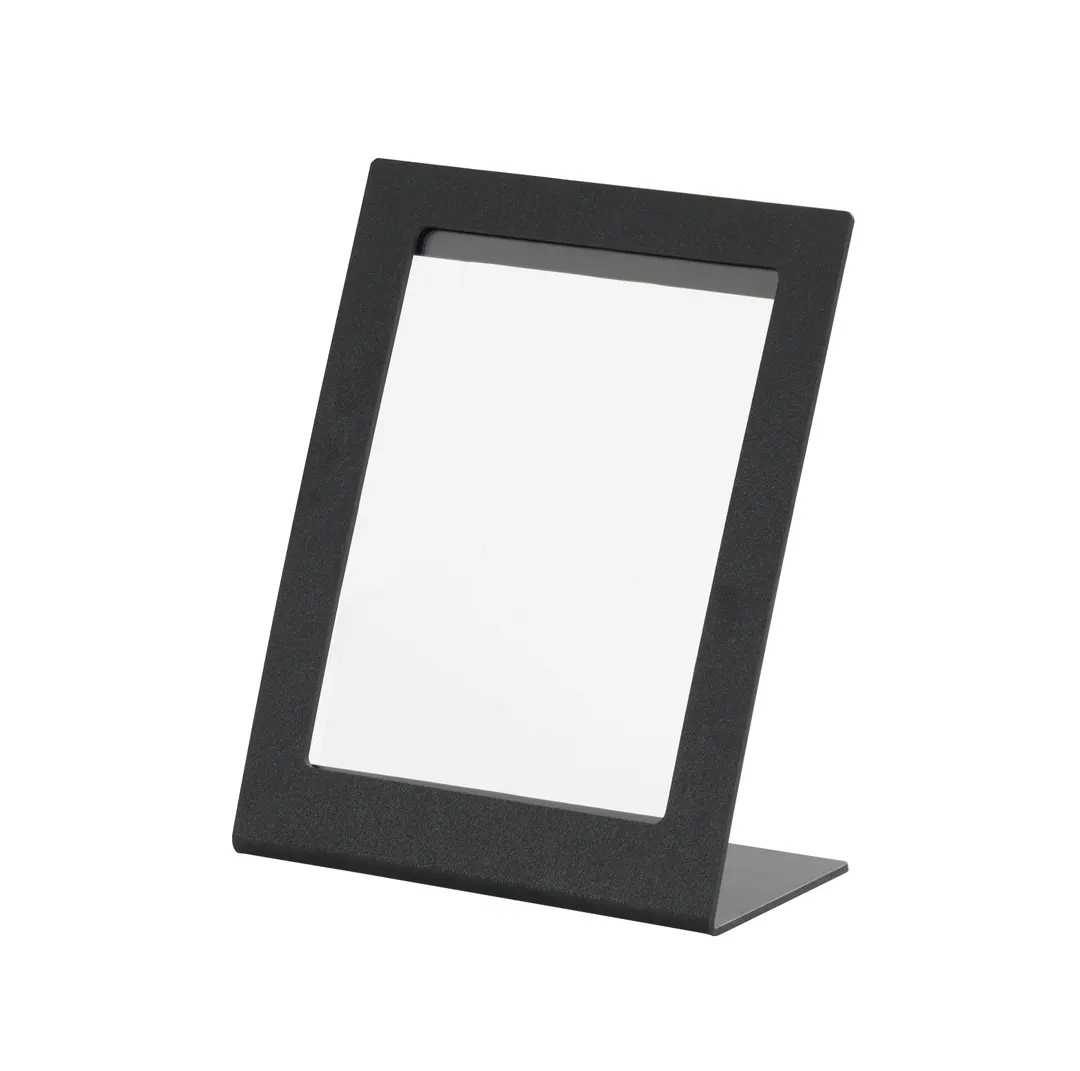 Cal-Mil 28513-811-13 Menu Card Holder / Number Stand, 11" x 5.5" x 13.25" ABS Black Plastic