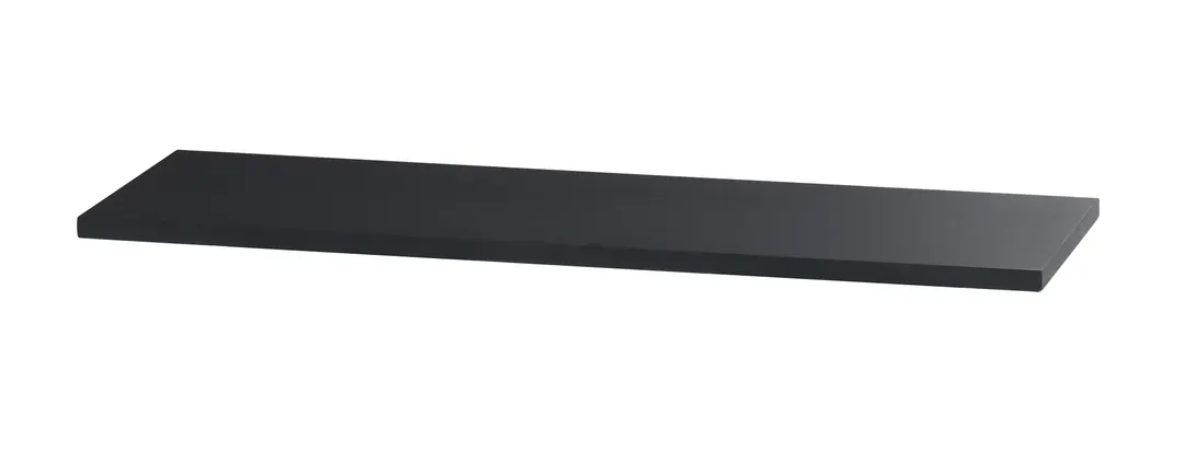 Cal-Mil 28518-238-96 Midnight Bamboo Display Riser Shelf, 7.75" x 23.5" x 0.5" Rectangular Wood