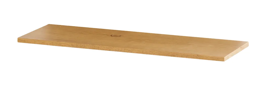Cal-Mil 28518-238-99 Wood Display Riser Shelf, 7.75" x 23.5" x 0.5", Rectangular, Fits Resin Cylinders