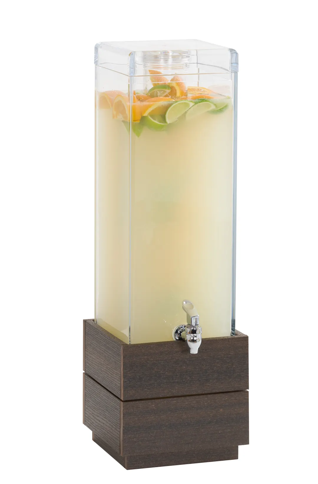 Cal-Mil 28605-3INF-140 Vista Beverage Dispenser, 8.25" x 10" x 27.75" H, 2-3 Gal, Mocha