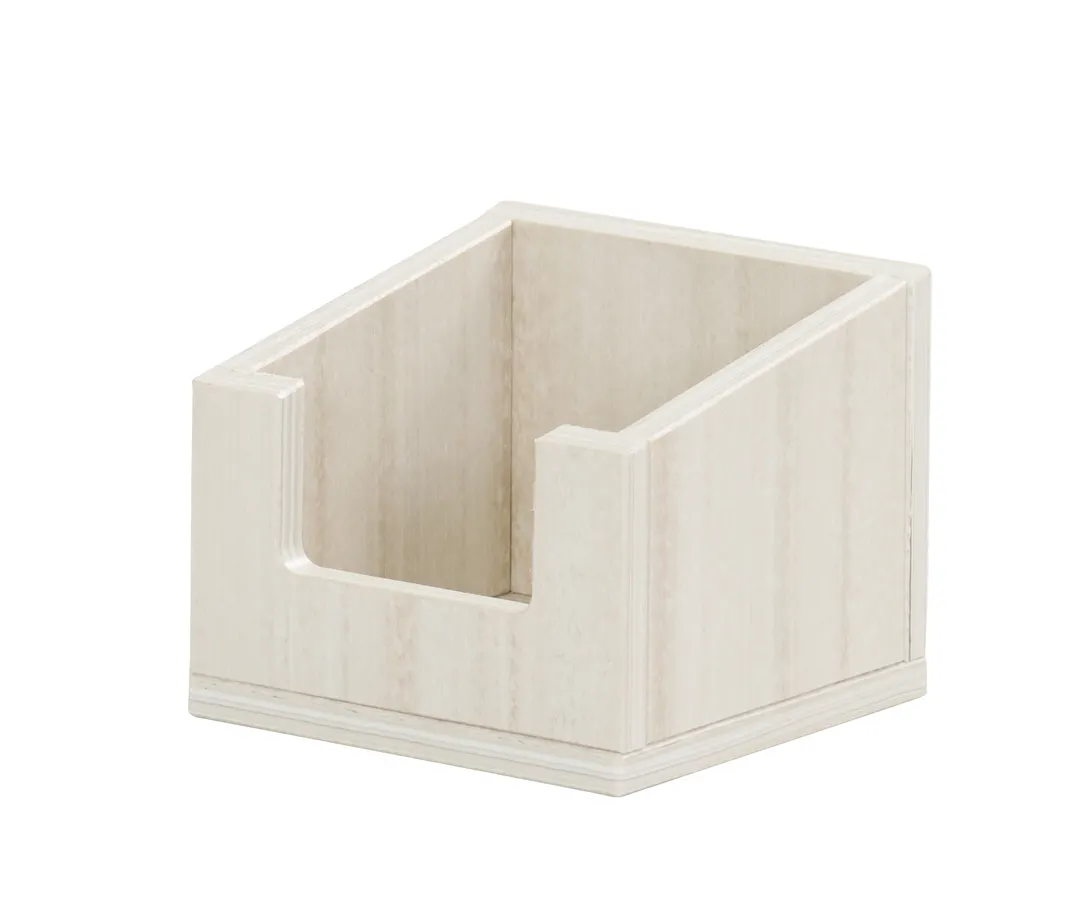 Cal-Mil 3309-141 Vista Napkin Holder, 6.5" x 6.5" x 5" Coastal Plastic Napkin Dispenser