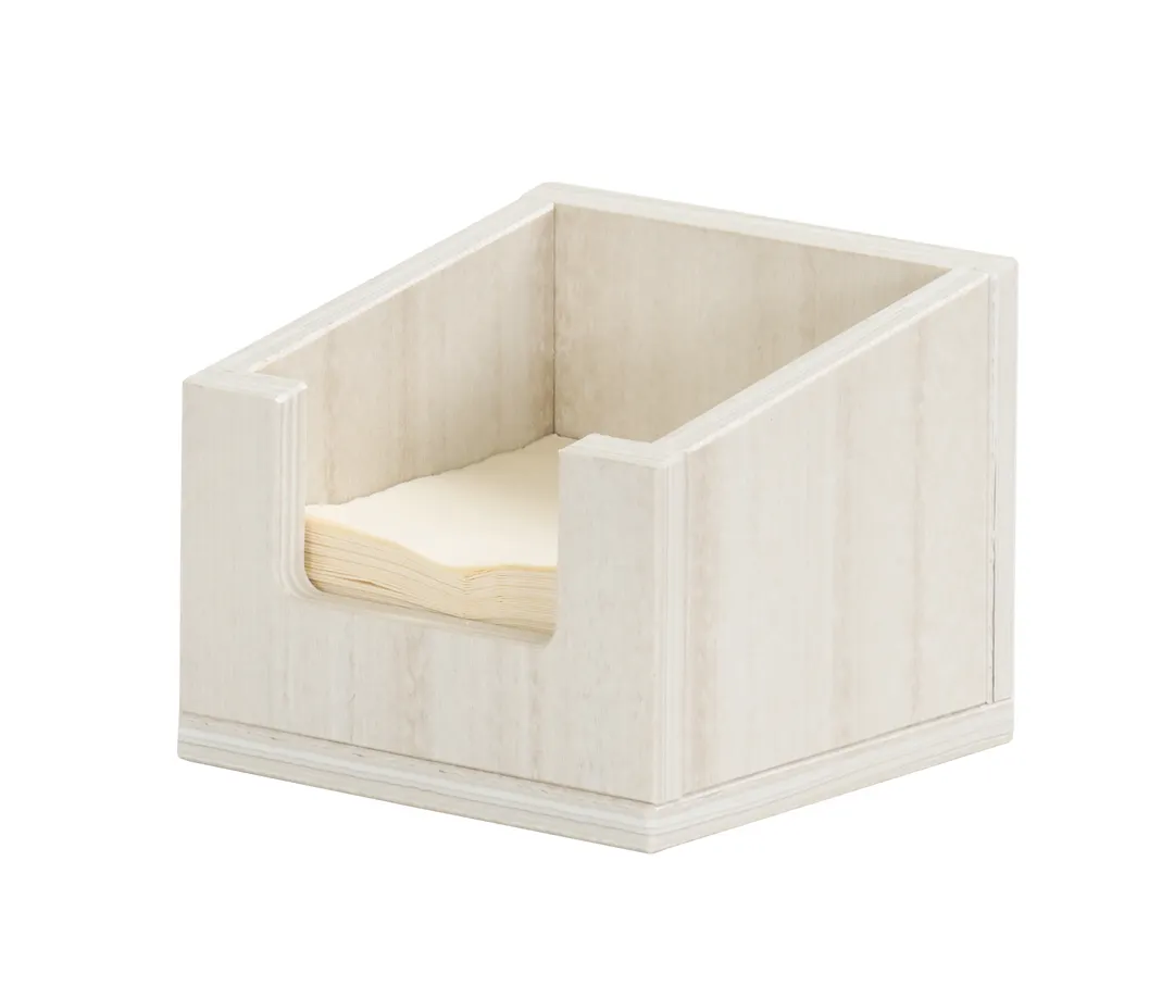 Cal-Mil 3309-141 Vista Napkin Holder, 6.5" x 6.5" x 5" Coastal Plastic Napkin Dispenser
