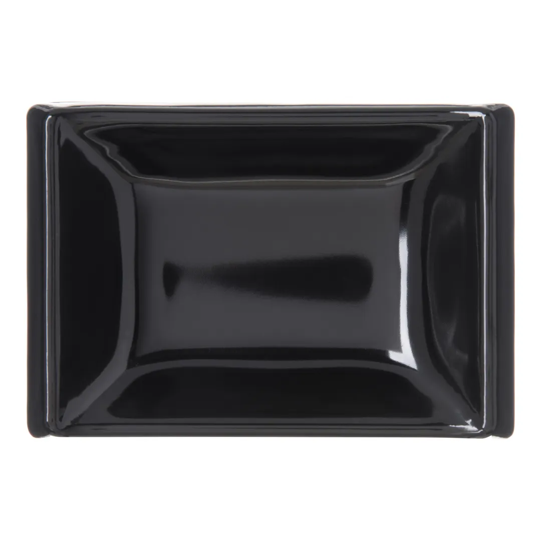 Carlisle 086403 Ramekin, 2 oz, 3-5/8" L x 2-3/8" W x 1" H, Black, Dishwasher Safe, BPA Free