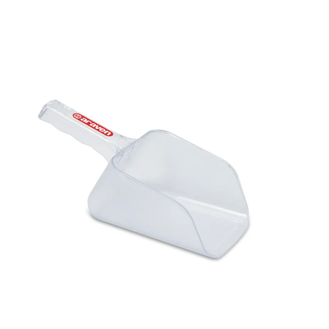 Carlisle 09459 Araven Scoop, 32 oz., 11" x 4-5/7" x 4-5/7", Polycarbonate, Transparent