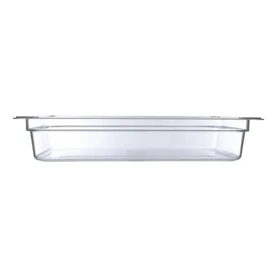 Carlisle 10201B07 StorPlus 12.7 qt 20‑3/4"×12‑3/4"×4" Clear Polycarbonate Food Pan