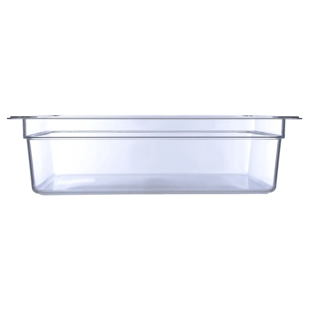 Carlisle 10202B07 StorPlus Food Pan, 19.4 qt, 20-3/4" x 12-3/4" x 6" Deep, Clear Polycarbonate