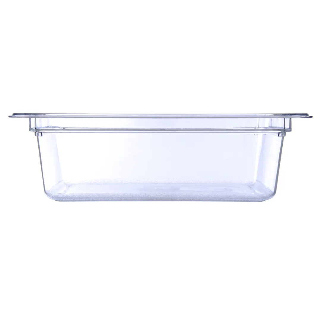 Carlisle 10221B07 Storplus Food Pan, 1/2 Size, 5.5 Qt. Capacity, 12-3/4" X 10-19/50" X 4" Deep