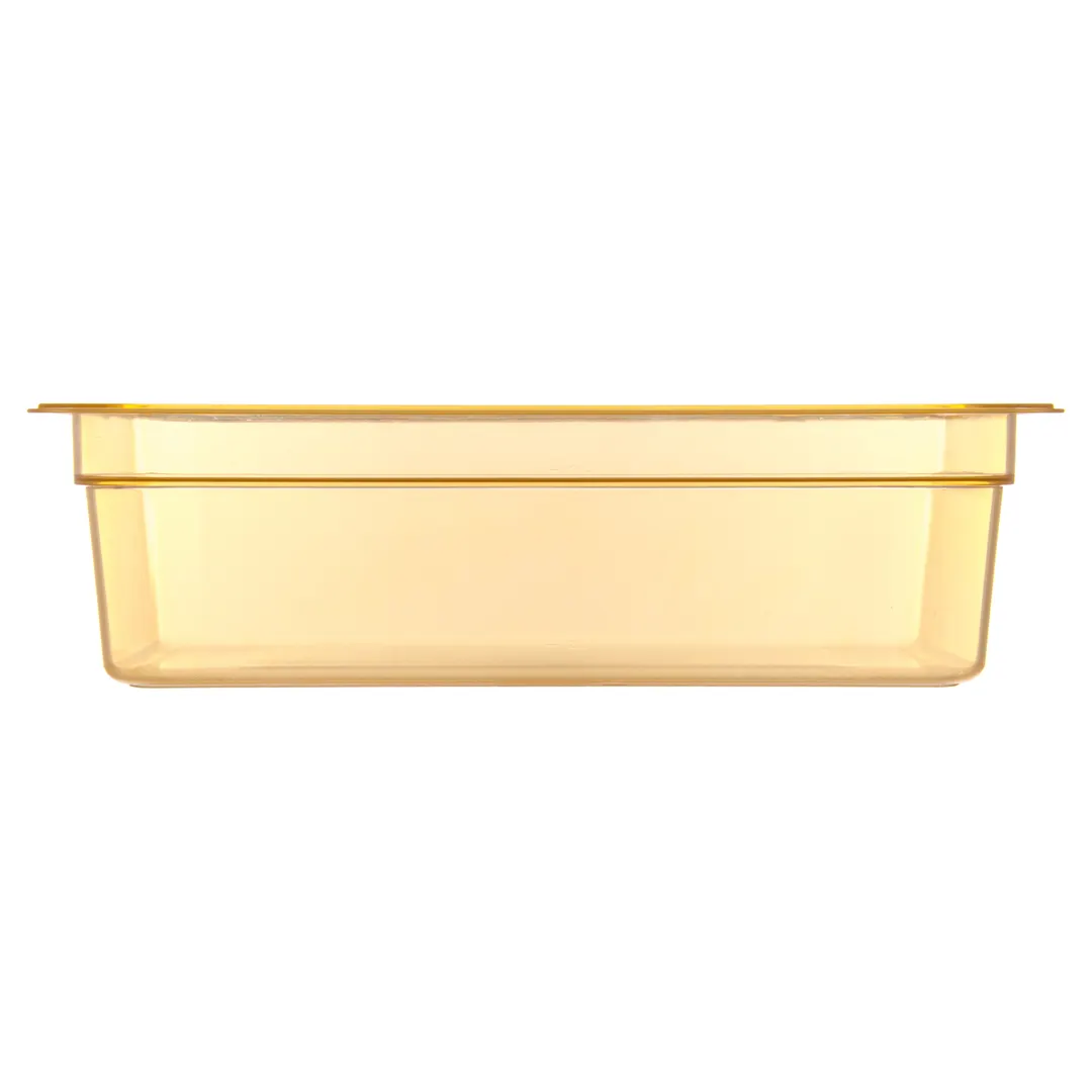Carlisle 10402B13 StorPlus High Heat Food Pan, 1/1 19.4 Qt, 6" Deep, PES Amber, NSF, BPA‑Free