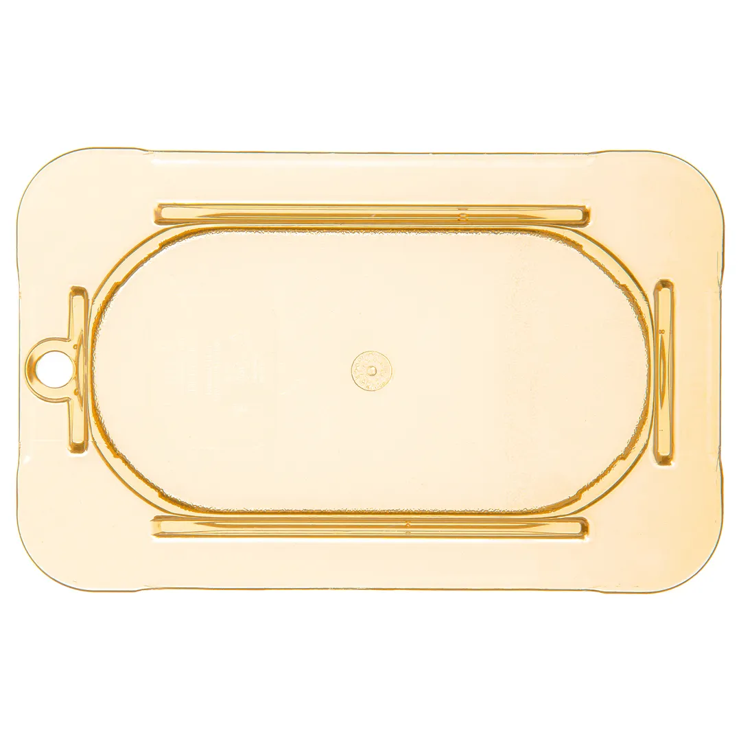 Carlisle 10536U13 StorPlus Lid, 1/9‑Size PES, -40°F to 380°F, Dishwasher Safe, BPA‑Free, USA