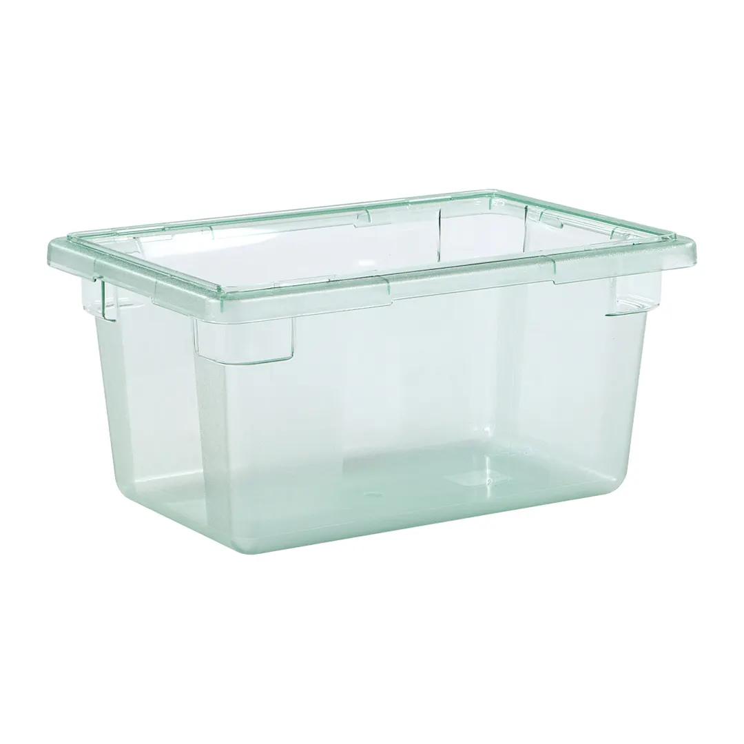 Carlisle 10612C09 StorPlus Storage Box, 5 Gal, 18" x 12" x 9", Green Polycarbonate, Date Indicators