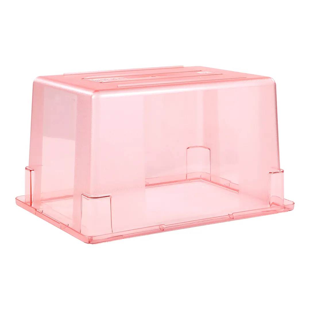 Carlisle 10624C05 StorPlus Food Storage Box, 21.5‑Gal Red, 26" L × 18" W × 15" H Polycarbonate
