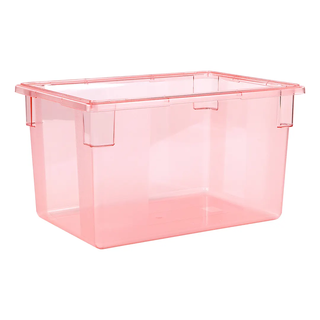 Carlisle 10624C05 StorPlus Food Storage Box, 21.5‑Gal Red, 26" L × 18" W × 15" H Polycarbonate