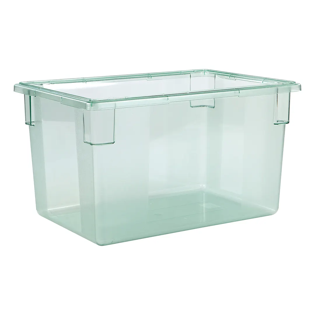 Carlisle 10624C09 Food Storage Box, 21‑1/2 Gal, 26" x 18" x 15", Green Polycarbonate Non‑Slip