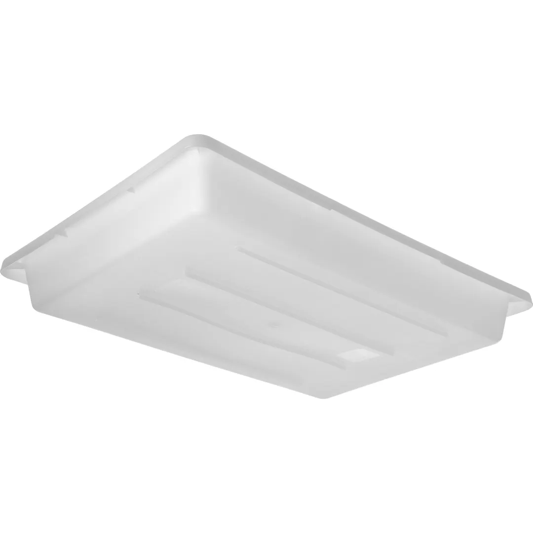 Carlisle 1064002 StorPlus 5‑Gal Food Storage Box, 26" x 18" x 3½" White Polyethylene